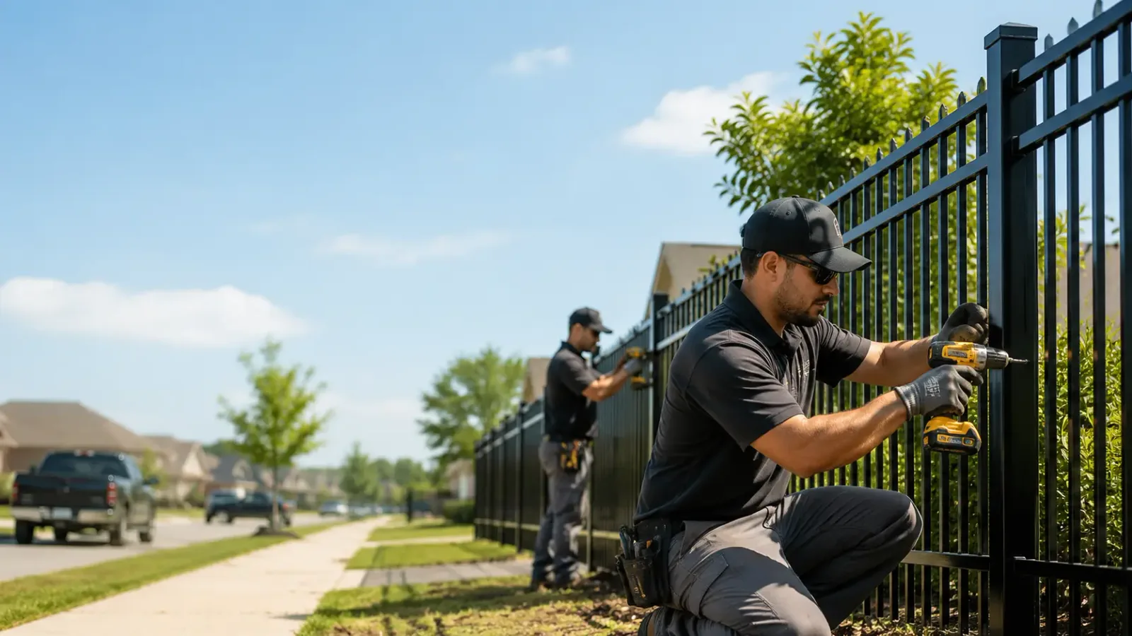 Metal Fence Installation in Pershing, IN